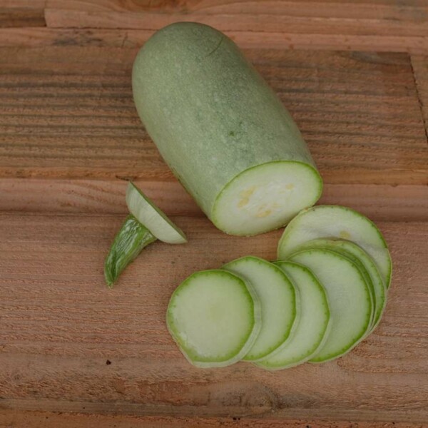 40 Graines De Courgette Blanche Longue 'Longo Bianco' - Variété Productive, Chair Tendre, Récolte été - Pour Potager