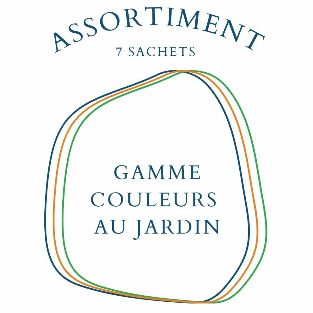 Assortiment Gamme Couleurs au Jardin