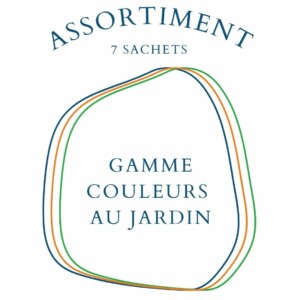 Assortiment Gamme Couleurs au Jardin - 7 sachets de graines
